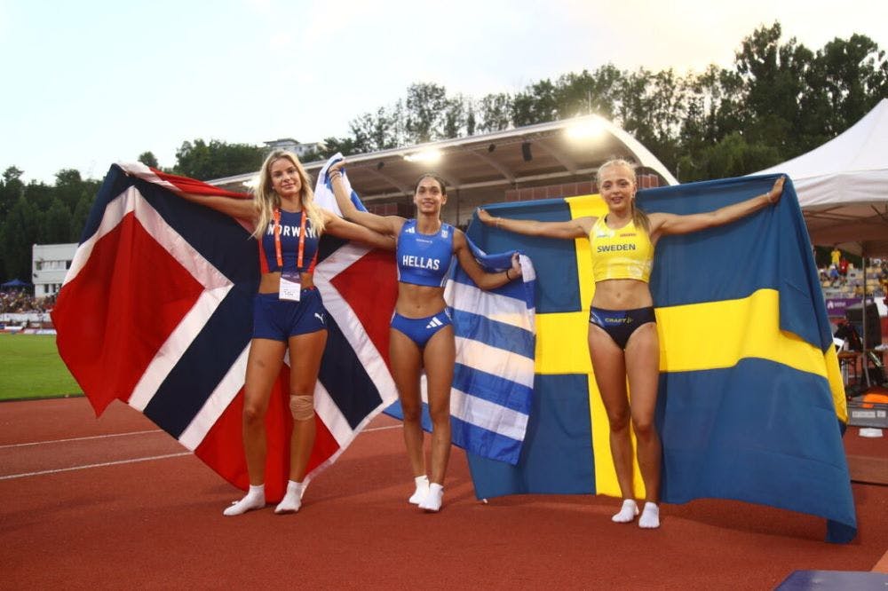 Ευρωπαϊκό Κ18: Χρυσό μετάλλιο για την Αναστασία Μπουμπουλίδη στο επί κοντώ runbeat.gr